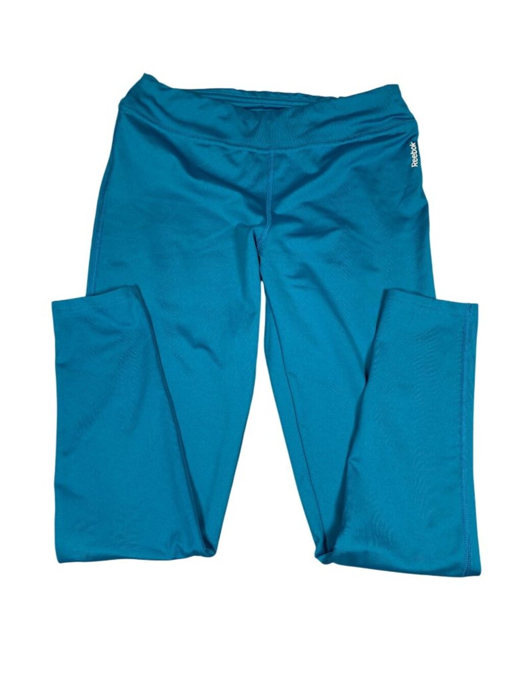 Reebok Girls Blue XL Active Leggings Stretchy & Lightweight Polyester Blend